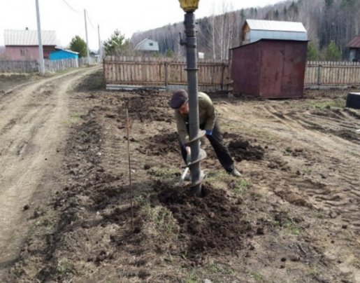 Бурение ям и отверстий в грунте - услуги бурояма и бензобура стоимость услуг и где заказать - Мурманск