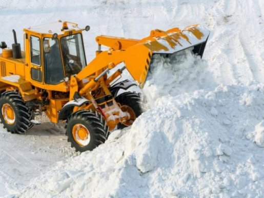 Уборка и вывоз снега спецтехникой стоимость услуг и где заказать - Мурманск