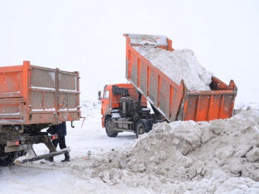 Уборка и вывоз снега спецтехникой стоимость услуг и где заказать - Мурманск