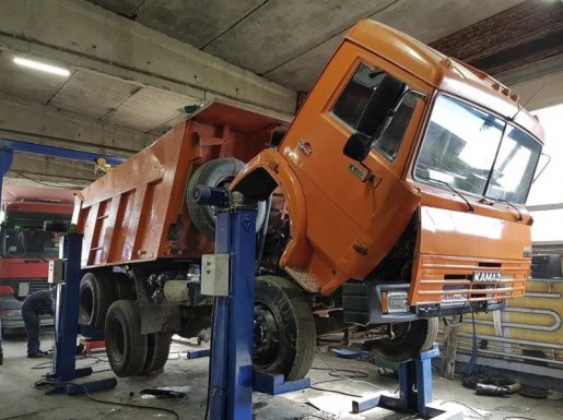 Ремонт самосвалов (кузов, ходовая, двигатель) стоимость ремонта и где отремонтировать - Мурманск