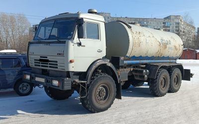 Цистерна-водовоз на базе Камаз - Кировск, заказать или взять в аренду