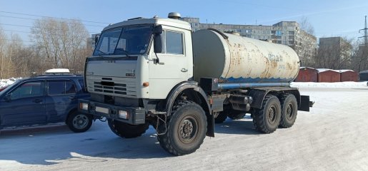 Цистерна Цистерна-водовоз на базе Камаз взять в аренду, заказать, цены, услуги - Мурманск