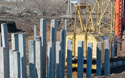 Забивка бетонных свай, услуги сваебоя - Мурманск, цены, предложения специалистов